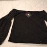 V by very black lace top (new) Image 2