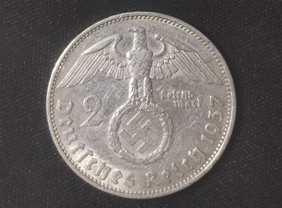 2 Reichsmark 1937 A - Germany (Berlin) WW2