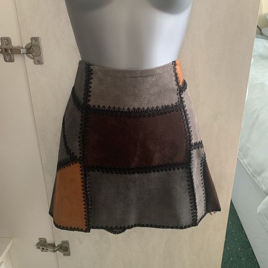 zara suede skirt
