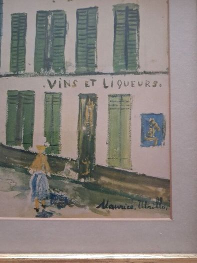 Rue A Sannais by Utrillo