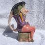 H. WAIN & SONS LTD (Melba Ware) - a vintage toby jug of PUNCH with his dog (1950's). Excellent condition. Image 2