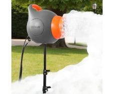 Foam Machine, 115 W Party Foam Cannon, Portable Foam Maker with a Tripod Stand, Powerful Foam Party Machine, for Backyard, Pool, Outdoor Events, Birthdays, Celebrations and Party
