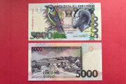 St Thomas &amp; Prince.  5000 Dobras  2004  Pick 67 ( Uncirculated )