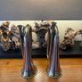 Pair of Copper British Military Bugles Image 2