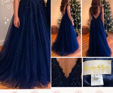 Navy Debs Dress