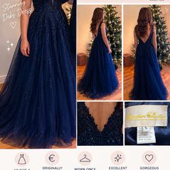 Navy Debs Dress