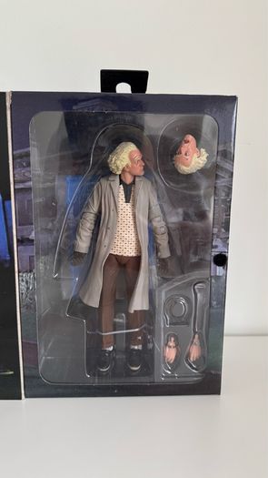 NECA Back To The Future Doc Brown Ultimate 7" Scale Official Action Figure