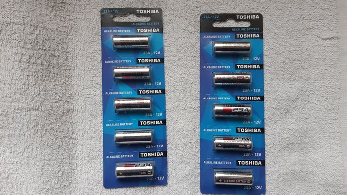 Toshiba 23A MN21 12V Batteries 5 pack