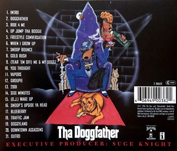 snoop doggy dogg - tha doggfather    cd