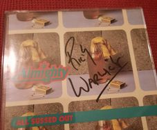 THE ALMIGHTY :All Sussed Out - CD Single (Autographed by Ricky Warwick)