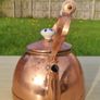 Vintage copper tea kettle Image 4