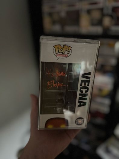 Jamie Campbell Bower signed Stranger Things Vecna funko pop with inscription