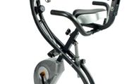 Exercise Bike Foldable Fitness Bike Magnetic Foldable Indoor Cycling Bike 3-In-1 Foldable Exercise Bike for Home Use with Resistance Bands Home Workout Exercise Equipment (FREE EXPRESS POSTAGE)