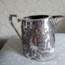 Silver Plated engraved Milk Jug Image 2