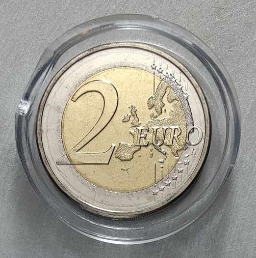 Malta 2 Euro Base Metals Circulated Coin 2022 - 35 Years of Erasmus Programme - 2 Euro Commemorative Coin