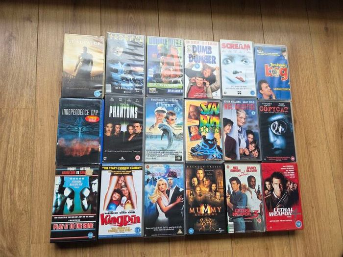 VHS tapes