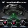 Smart Watch Answer/Make Call, 1.45" HD Touch Screen Smart Watch for Men, Fitness Watch 110+ Sports Modes, Smartwatch with Heart Rate Blood Oxygen Sleep Monitor Step Counter for Android iPhone Image 3