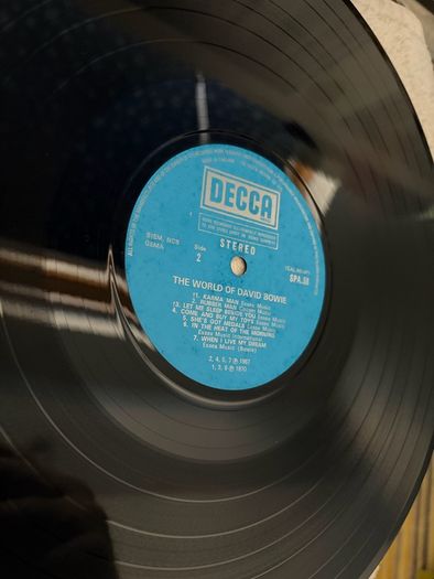David Bowie vinyl lp