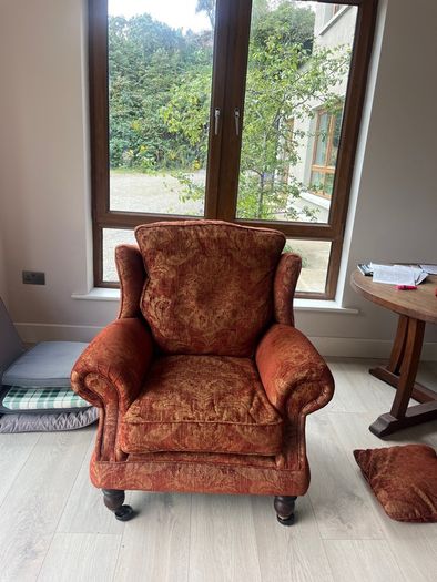 Couch and armchair