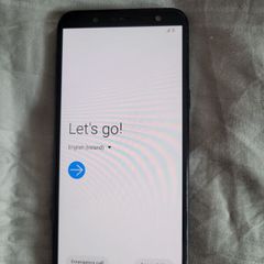 Samsung J6 with cable ear phones
