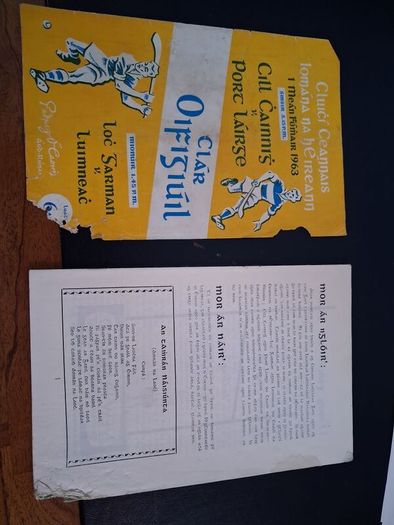 All ireland hurling match programmes for SWAP