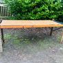 9ft Long Work Bench - With Boards - Very Heavy Duty Image 3