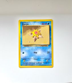 Pokemon Vintage Staryu Card