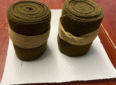 German army wool putees