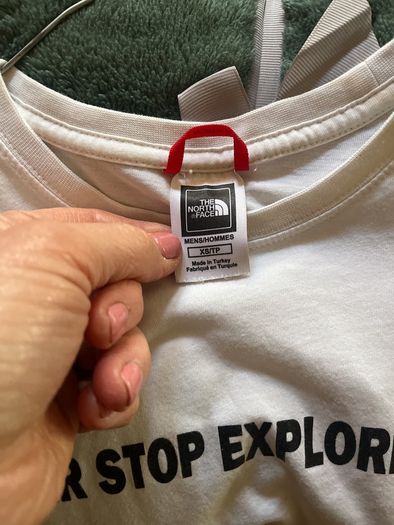 The North face mens t shirt size XS