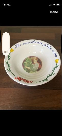 Vintage Kelloggs Bowls