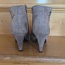 Taupe/Grey suede ankle boot Image 2