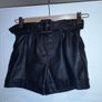 girls leather shorts Image 4