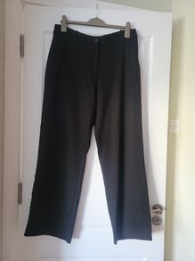 Black Wide Leg Trousers
