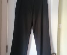 Black Wide Leg Trousers