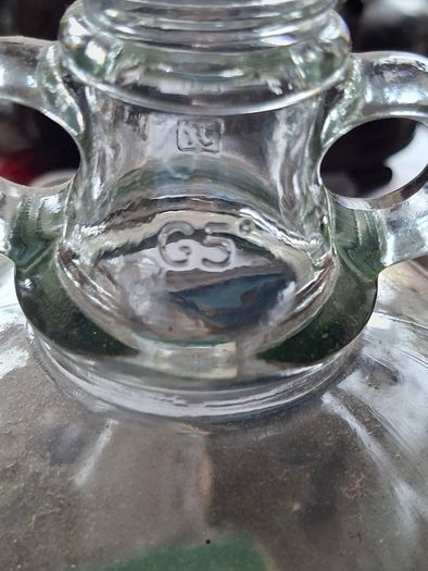 Amber Glass and Clear Glass Demijohn Bottles, Price is for 1 Only,. Postage Available or Collection,