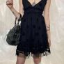 Killah Black vintage mini dress Image 5