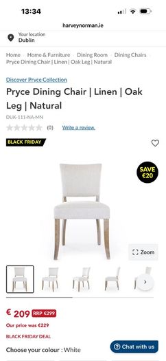 dinning chairs set