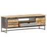 TV Cabinet 120x30x40 cm Solid Mango Wood Image 4