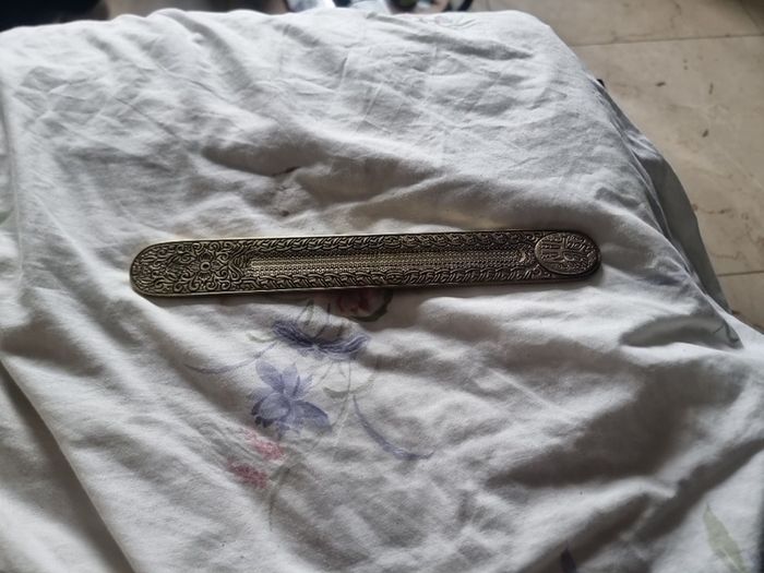 Metal Incense Holder With Incense Sticks