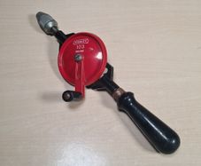 Vintage STANLEY 103 hand drill crank egg beater