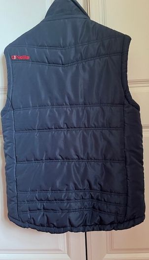 O'Neills CORK GAA Padded Puffer Gilet  jacket Navy. CORCAIGH. Detachable hood.  Size small adult. In Excellent condition