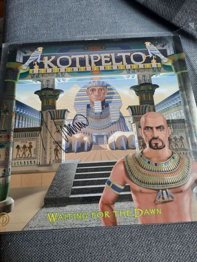 KOTIPELTO: Waiting For The Dawn LP (Autographed by Timo Kotipelto of Stratovarius)