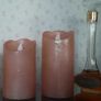 Blush Pink LED Battery Candles Image 3