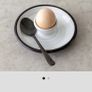 Shanagarry Handmade Egg Cup Plate (x2) Image 6