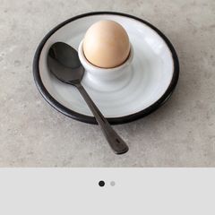 Shanagarry Handmade Egg Cup Plate (x2)