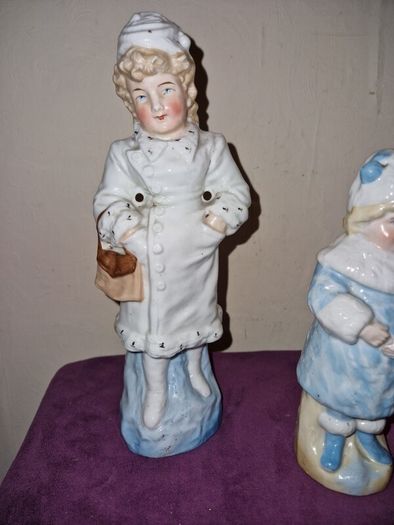Set of 3 Victorian Staffordshire figures