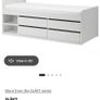 Ikea desk and bed Image 5