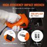 Electric Hydraulic Car Floor Jack 5 Ton 12V w/Impact Wrench Inflator Pump Image 3