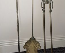 Brass Fire Set