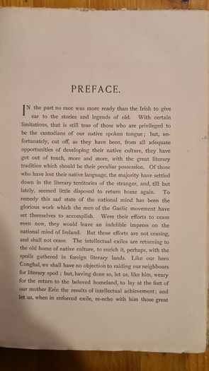 Caitreim Congail Clairingnig. Marital Career Of Co Ghal Clairinghneacht. Edited For The First Time With  Translation, Introduction, Poets, And Glossery. By Patrick M Mcsweeney. 1904 Hardback.